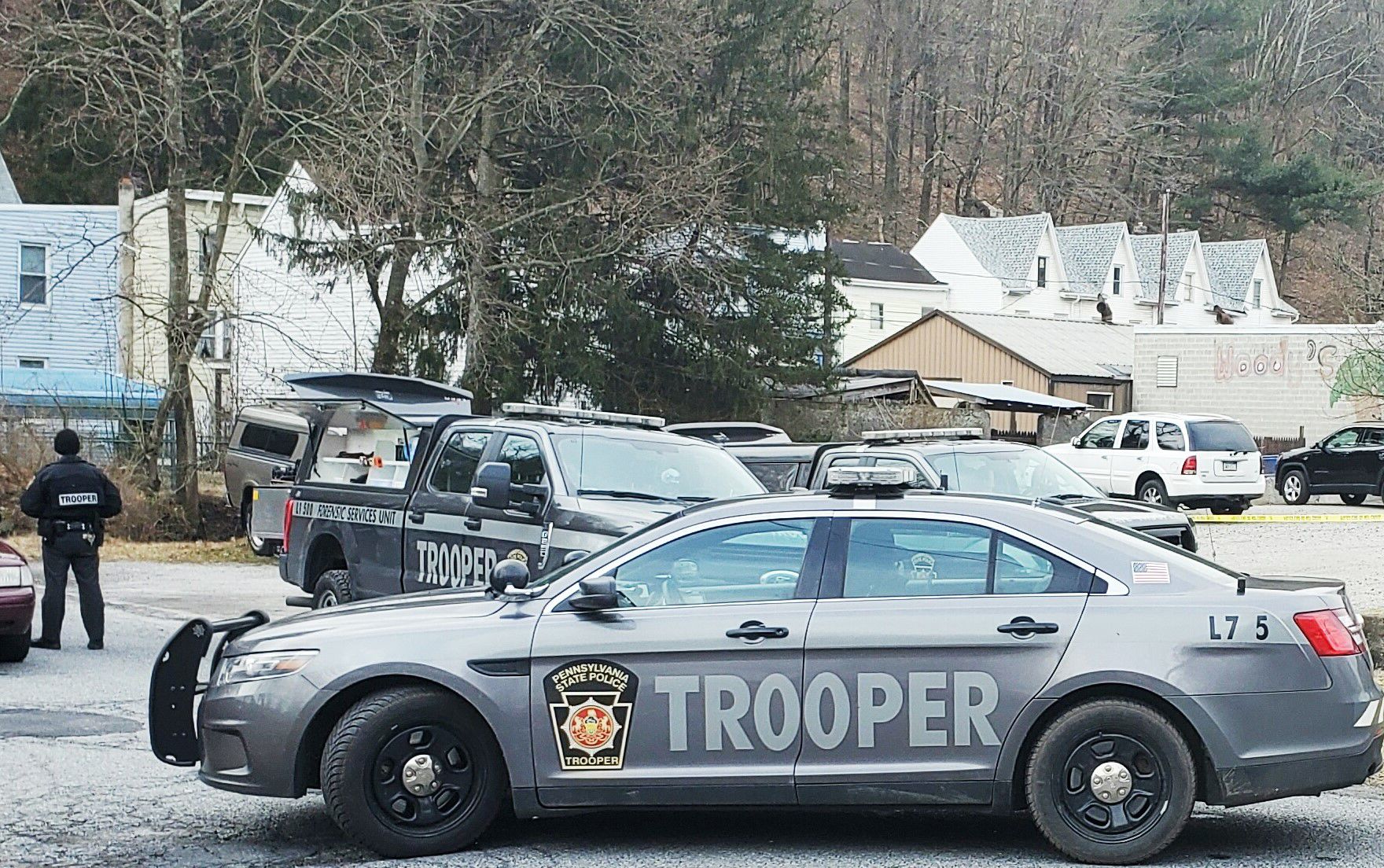 Shooting outside of Woody's Bar
